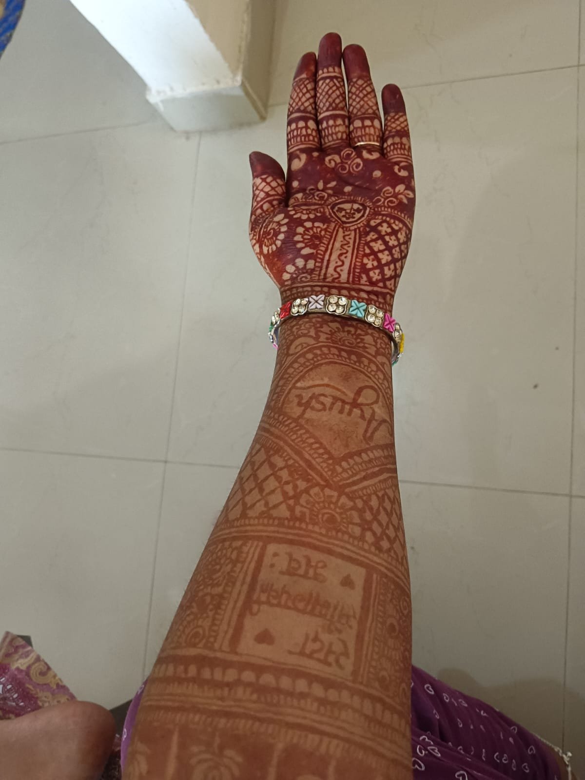 Festive mehndi Varanasi