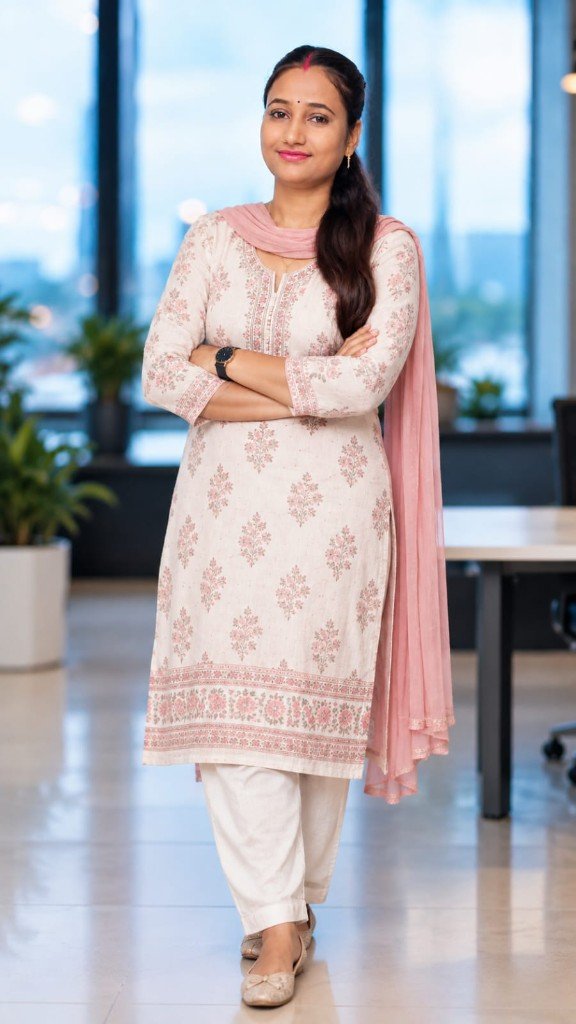 Anushka Verma, owner and mehndi artist in Varanasi